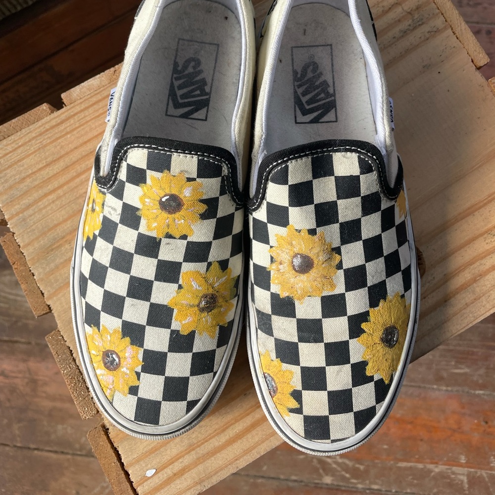 Sunflower vans